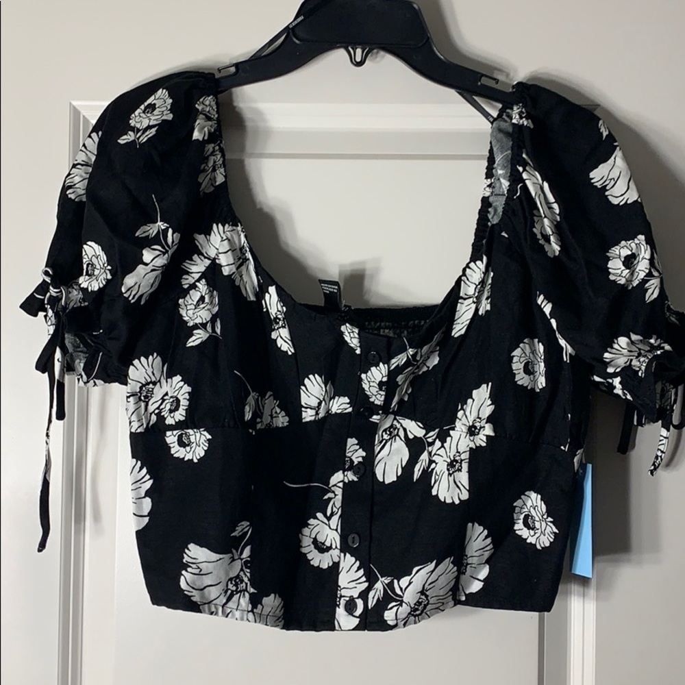 Floral Crop Top